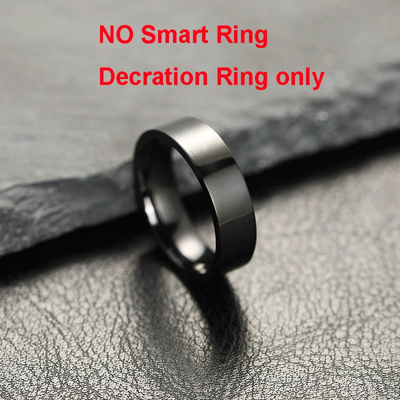 2026 Smart Ring - Touch Display Screen with Wireless Charging - zyntrixe