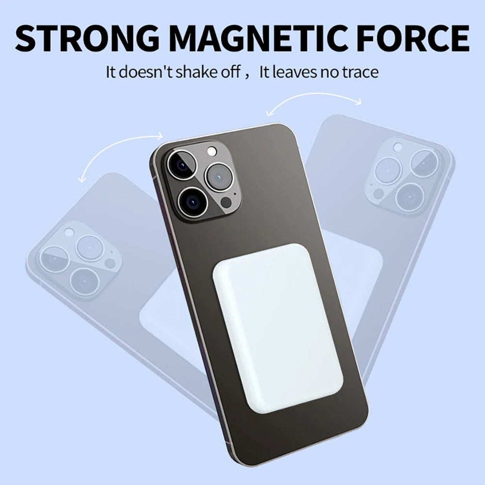 Power Bank for MagSafe,Magnetic Wireless Powerbank Portable External Auxiliary Battery for iPhone 12/13/14/15 Pro Mini Plus Max - zyntrixe