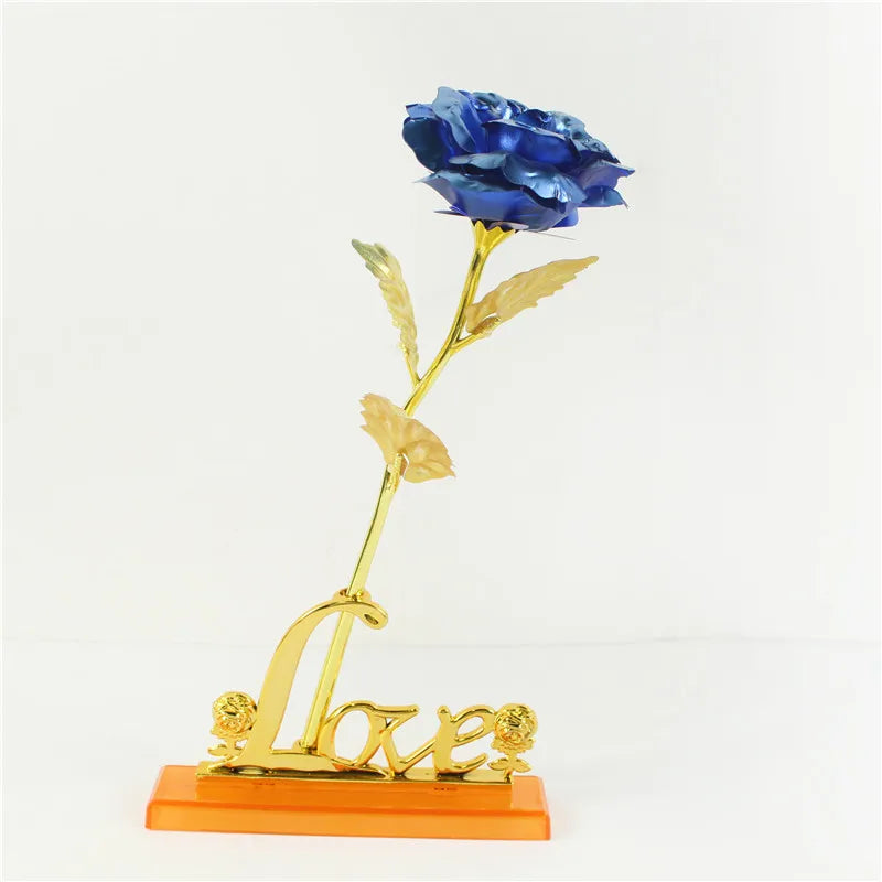 Rosa Eterna Galaxia Oro 24K Lujo