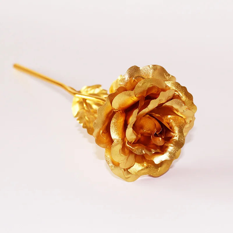 Rosa Bañada Oro 24K Eterna