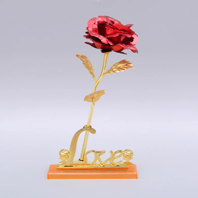 Rosa Bañada Oro 24K Eterna