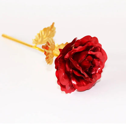 Rosa Bañada Oro 24K Eterna