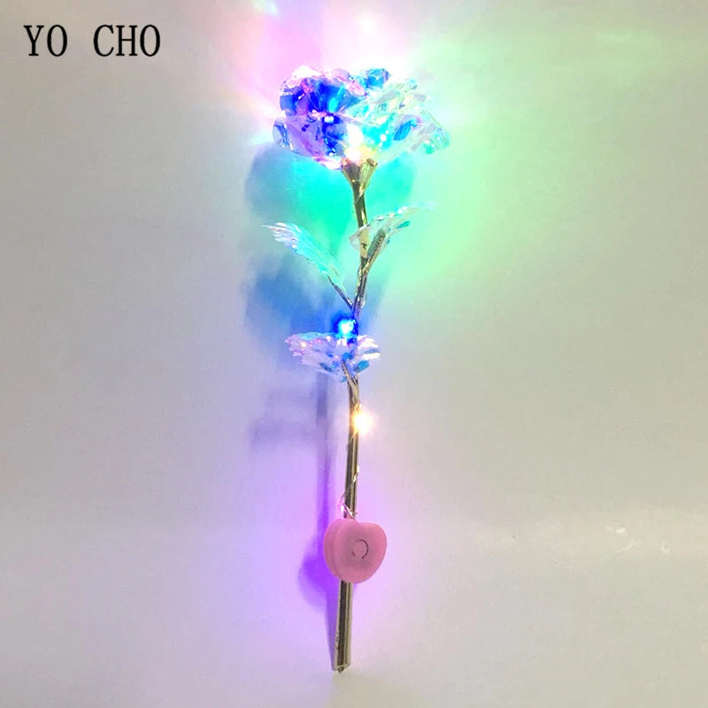 Rosa Bañada Oro 24K Eterna