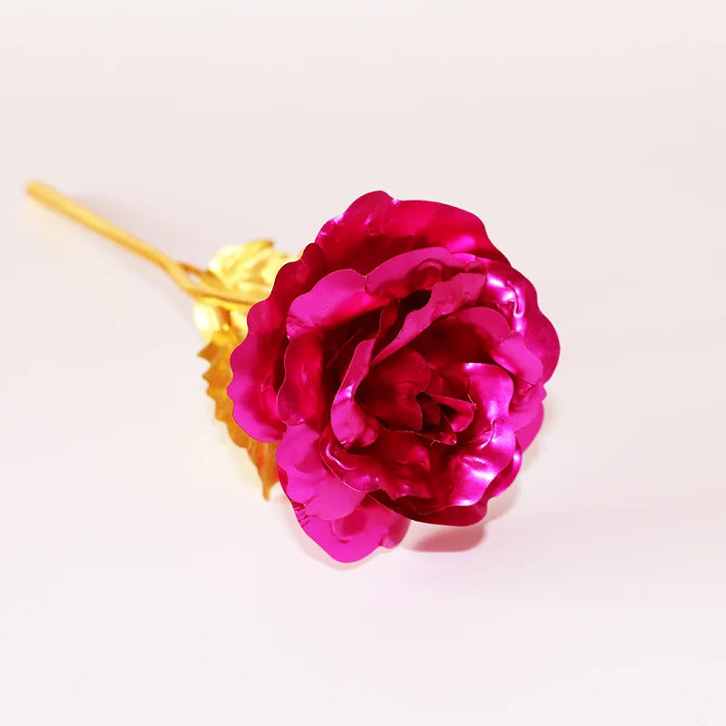 Rosa Bañada Oro 24K Eterna