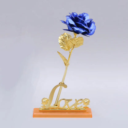 Rosa Bañada Oro 24K Eterna