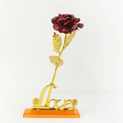 Rosa Eterna Galaxia Oro 24K Lujo