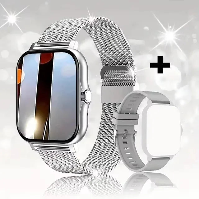 1.83'' Waterproof Smart Watch with Message Answer Call Sleep Monitoring Sports Pedometer Information Alerts For iPhone Android - zyntrixe