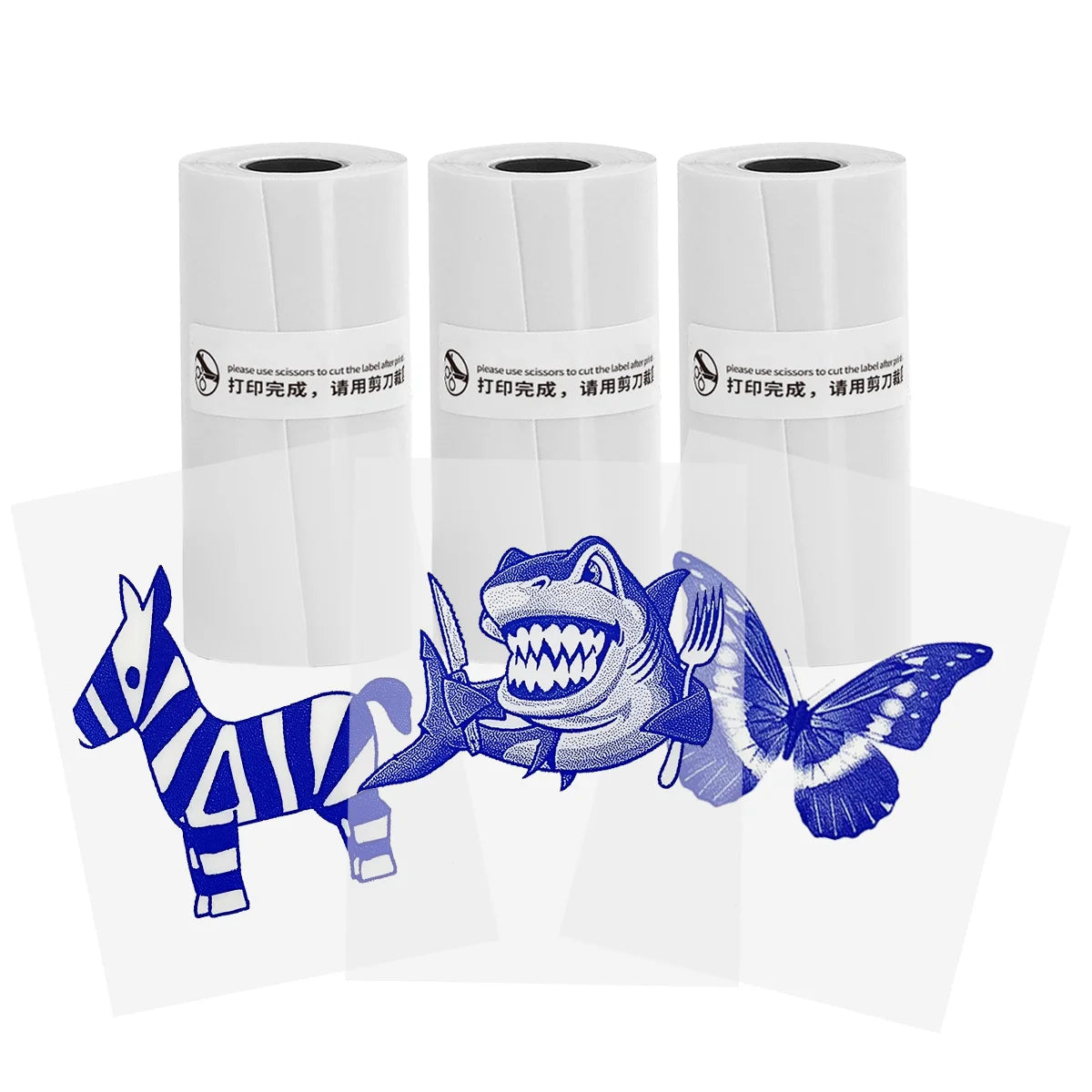 Mini Impresora Térmica Portátil Bluetooth 57mm - Sin Tinta Stickers Fotos DIY - zyntrixe