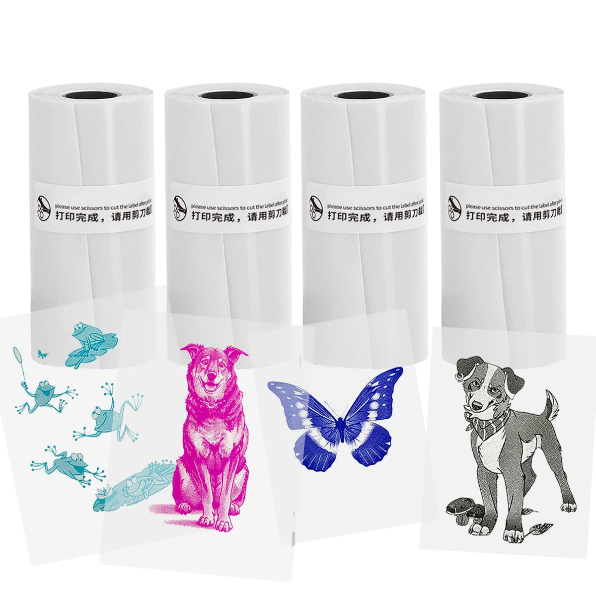 Mini Impresora Térmica Portátil Bluetooth 57mm - Sin Tinta Stickers Fotos DIY - zyntrixe