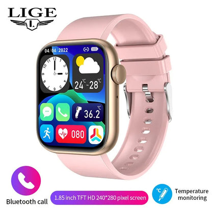 Smartwatch Mujer Bluetooth Llamadas Pantalla Táctil Impermeable