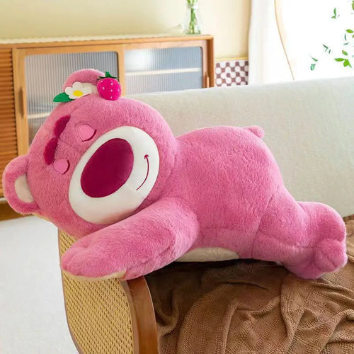 Lotso Bear Plush Toy - Toy Story Lots-o'-Huggin' Bear with Strawberry Scent