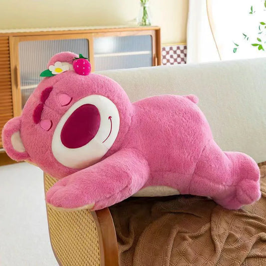 Lotso Bear Plush Toy - Toy Story Lots-o'-Huggin' Bear with Strawberry Scent