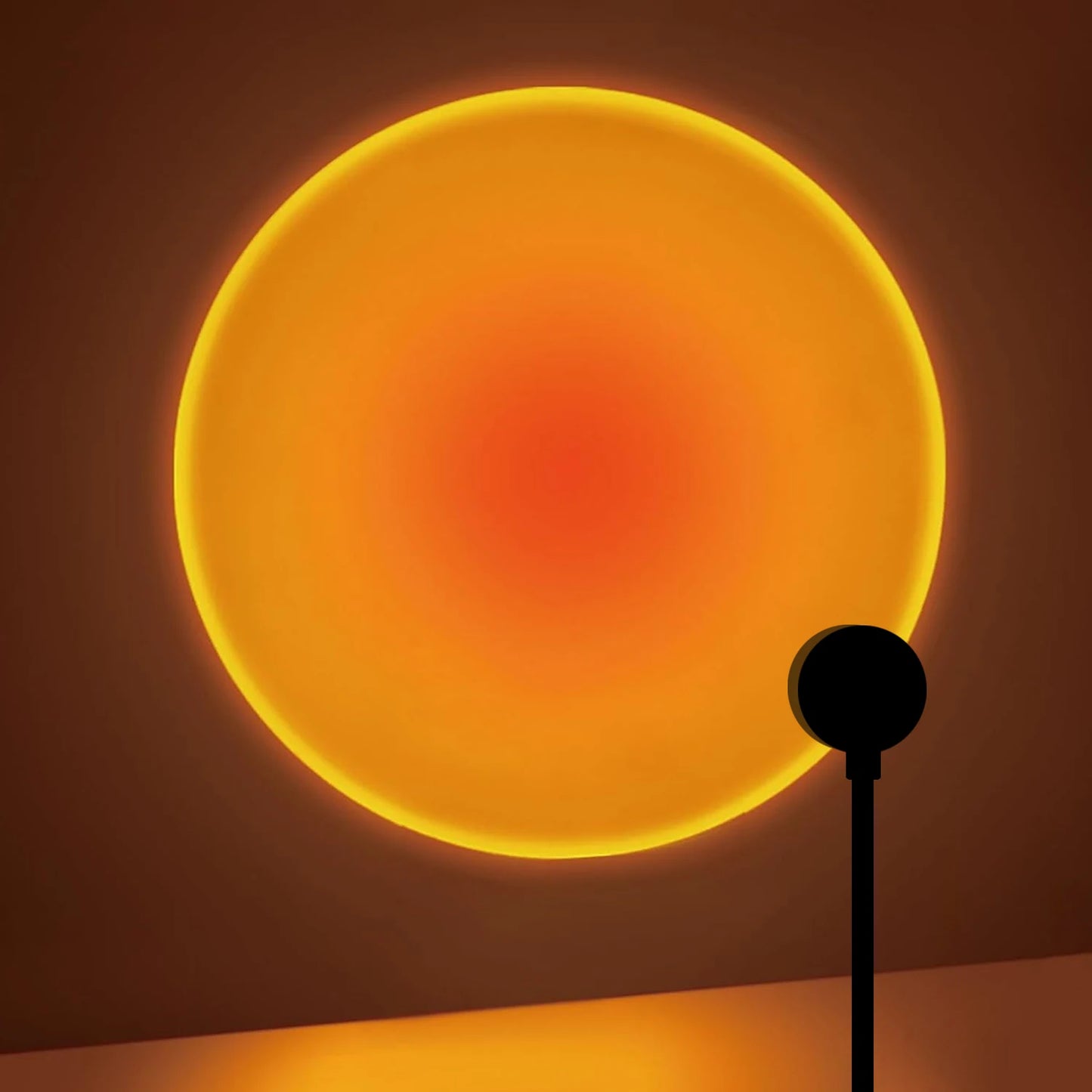 Sunset Projection Lamp - USB Atmosphere Light with 180° Rotation