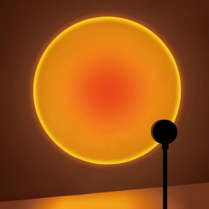 Sunset Projection Lamp - USB Atmosphere Light with 180° Rotation