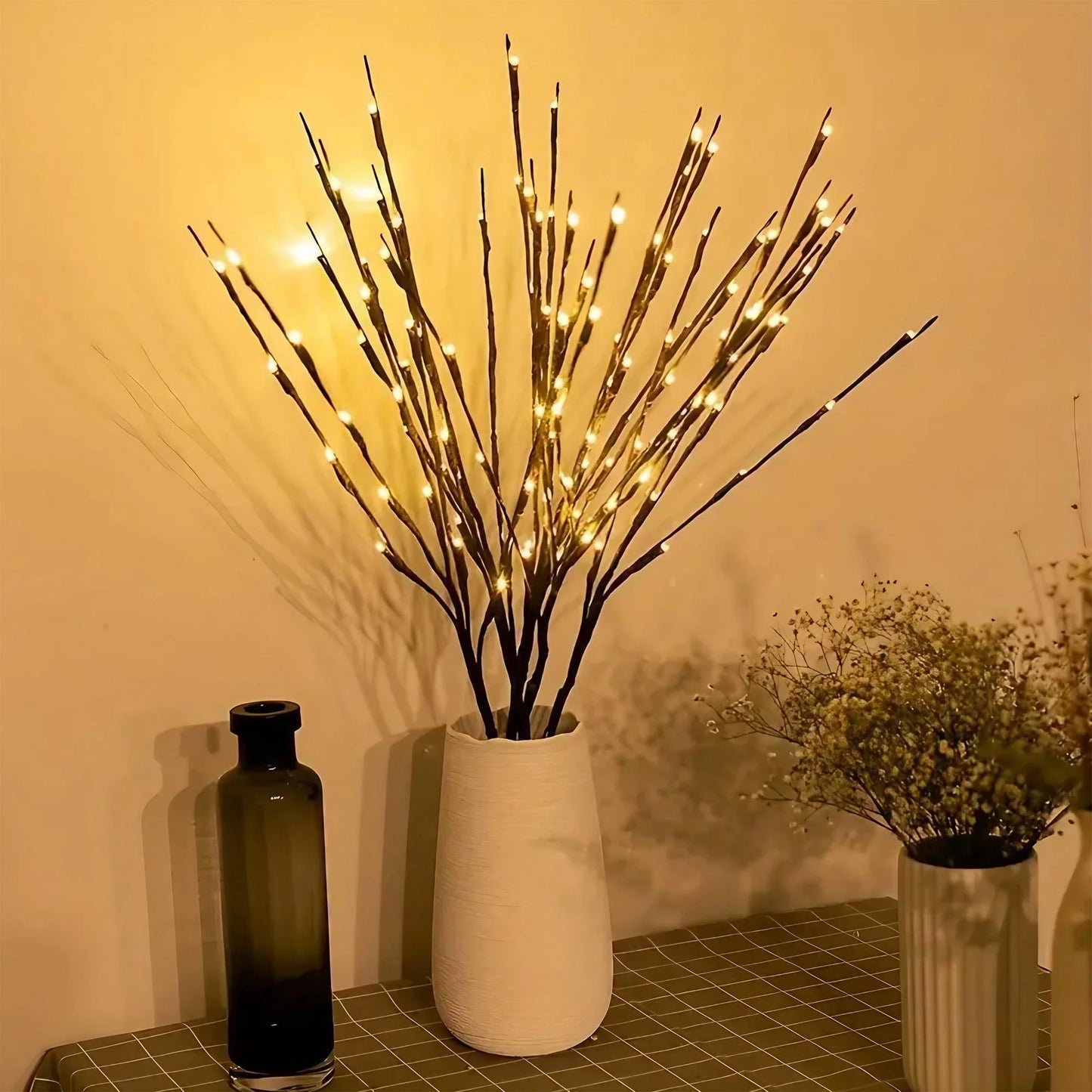 Ramas Árbol LED USB 60 Luces Navidad