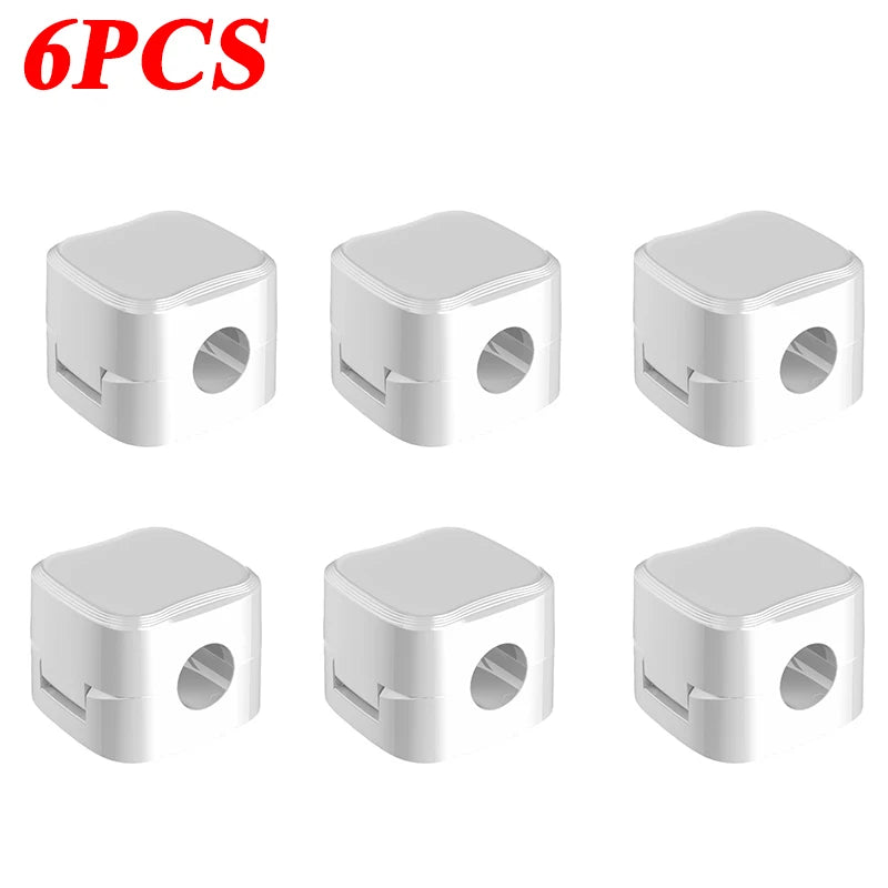 Clips Organizador Cables Magnéticos Escritorio
