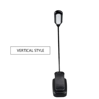 Mini Lámpara Libro LED Clip Lectura