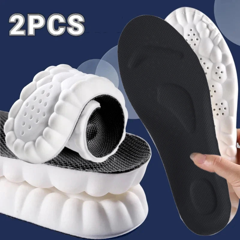 Plantillas de Masaje 4D Ortopédicas - Soporte Arco Pie Deportivas Unisex - zyntrixe