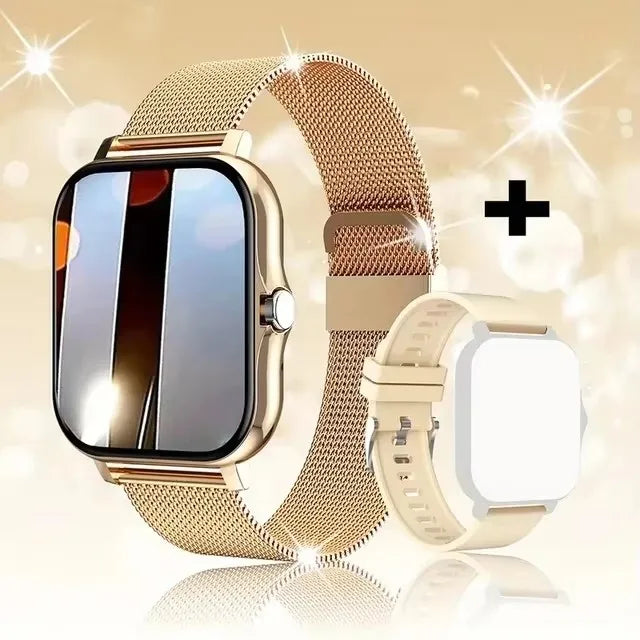 1.83'' Waterproof Smart Watch with Message Answer Call Sleep Monitoring Sports Pedometer Information Alerts For iPhone Android - zyntrixe