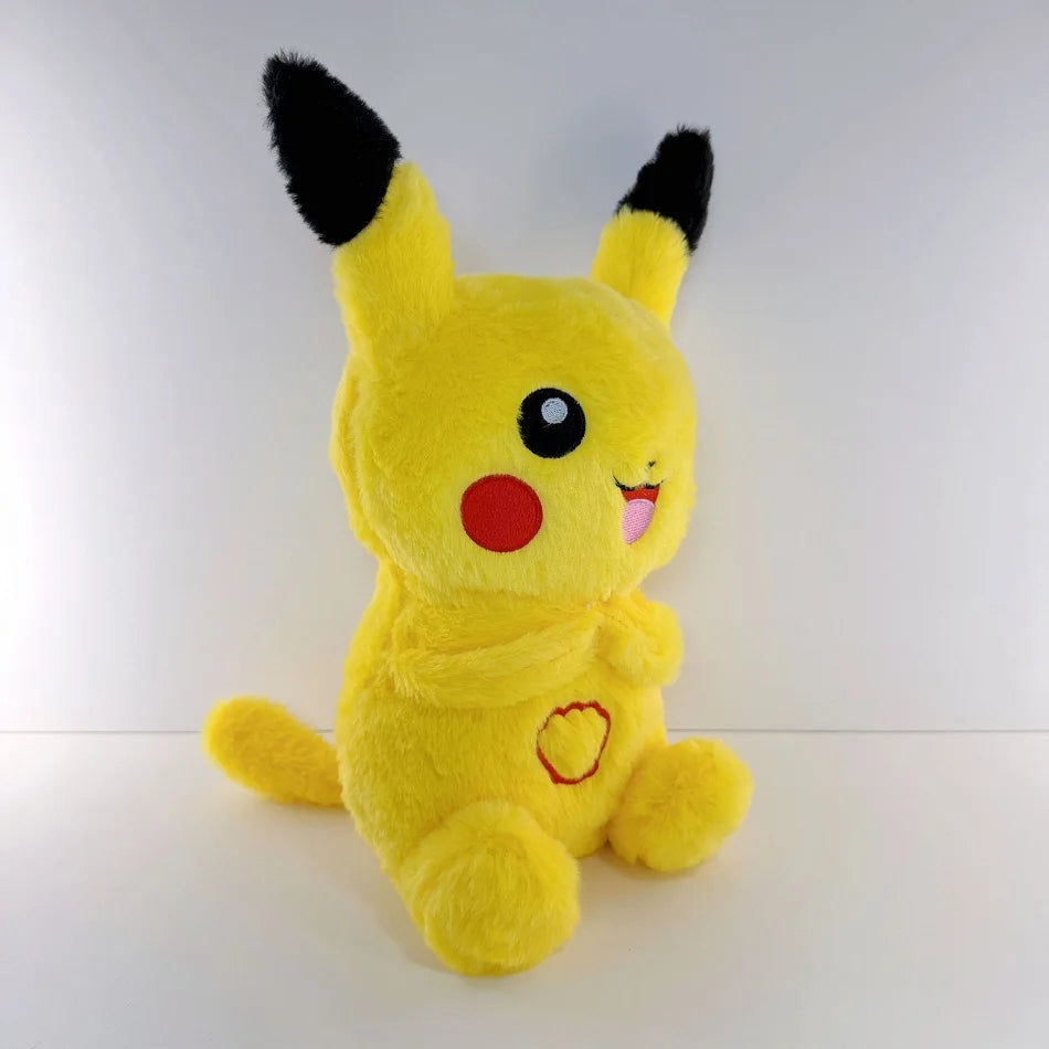 Peluche Pikachu con Respiración Música y Luz - Juguete Calmante Bebé Niños - zyntrixe