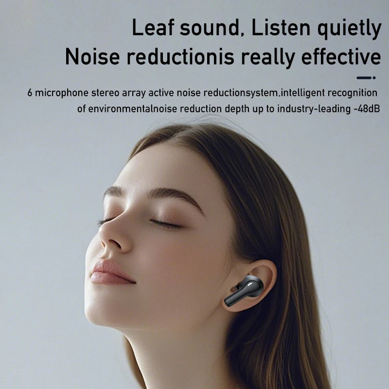 M16 Wireless Bluetooth 5.4 Earphones TWS HiFi Sound Earbuds Active Noise Cancelling Sport headset Long Standby Touch Control - zyntrixe