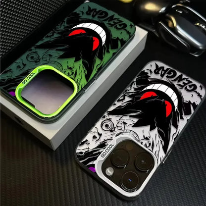 Funda Pokémon Gengar para iPhone - Diseño Esmerilado Bordes Silicona Antipolvo - zyntrixe