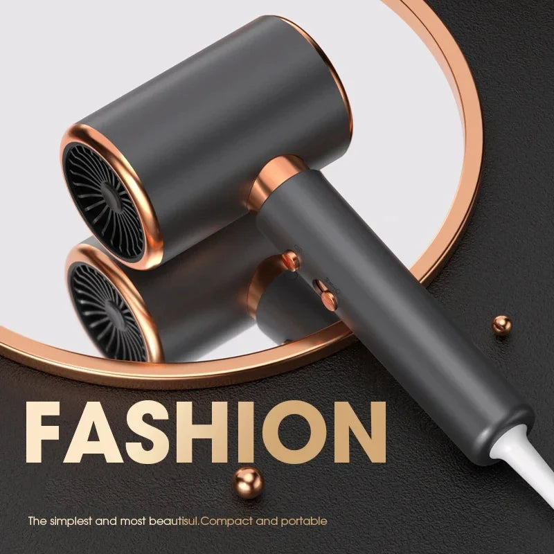 2000W Professional Ionic Hair Dryer - 5 Speed Salon Blow Dryer - zyntrixe