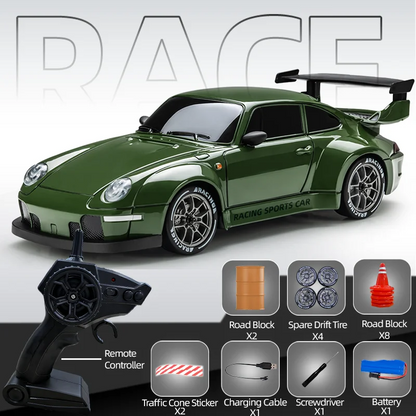 Coche RC Drift 4WD 1:24 con Luces LED - Edición Limitada