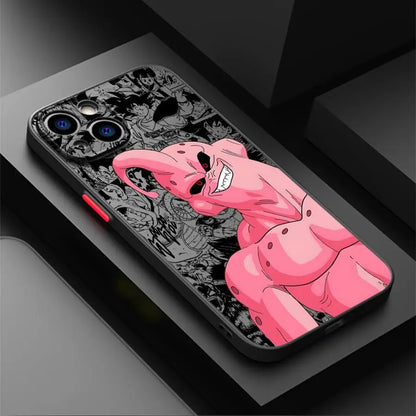 Funda iPhone Dragon Ball Beerus Majin Buu