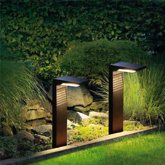 Garden Lights Outdoor Decoration Solar Lawn Lights Waterproof LED light for Yard Pathway Landscape Bollard Solar Power Lighting