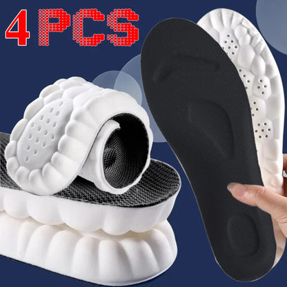 Plantillas de Masaje 4D Ortopédicas - Soporte Arco Pie Deportivas Unisex - zyntrixe