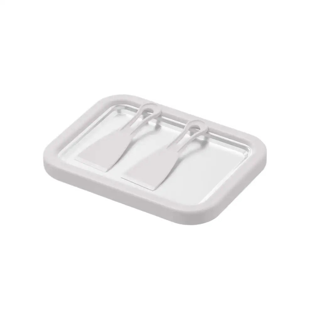 Máquina para Hacer Helados Enrollados con 2 Espátulas - Ice Cream Roll Maker - zyntrixe