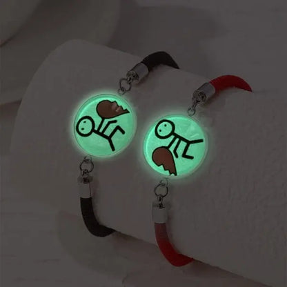 Luminous Sun & Moon Couple Bracelets - Matching His & Hers Jewelry Set - zyntrixe