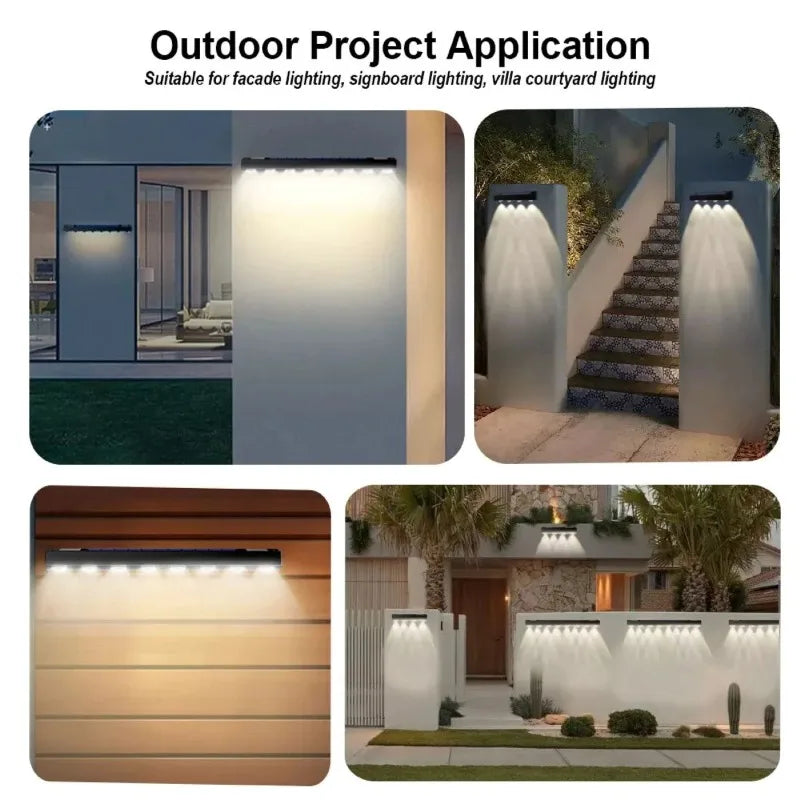 Lámpara Solar LED Exterior Impermeable