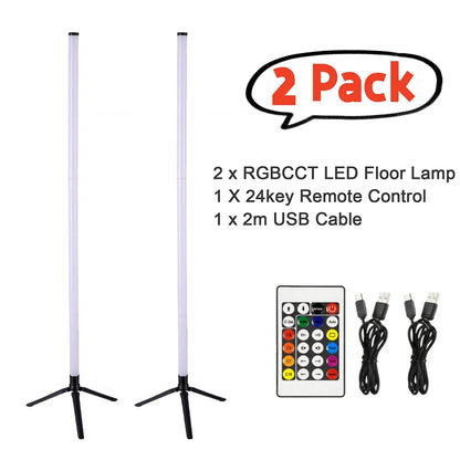 Lámpara Pie LED RGB Bluetooth 103cm