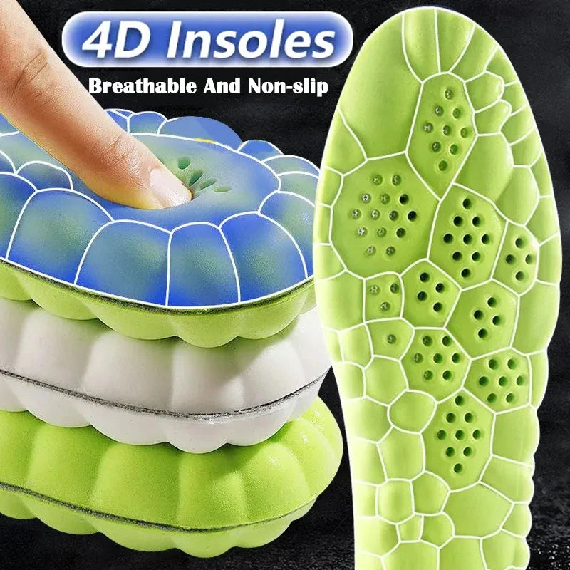 Plantillas de Masaje 4D Ortopédicas - Soporte Arco Pie Deportivas Unisex - zyntrixe