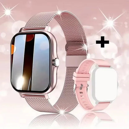 1.83'' Waterproof Smart Watch with Message Answer Call Sleep Monitoring Sports Pedometer Information Alerts For iPhone Android - zyntrixe