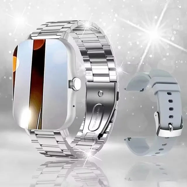 1.83'' Waterproof Smart Watch with Message Answer Call Sleep Monitoring Sports Pedometer Information Alerts For iPhone Android - zyntrixe