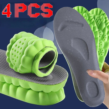 Plantillas de Masaje 4D Ortopédicas - Soporte Arco Pie Deportivas Unisex - zyntrixe