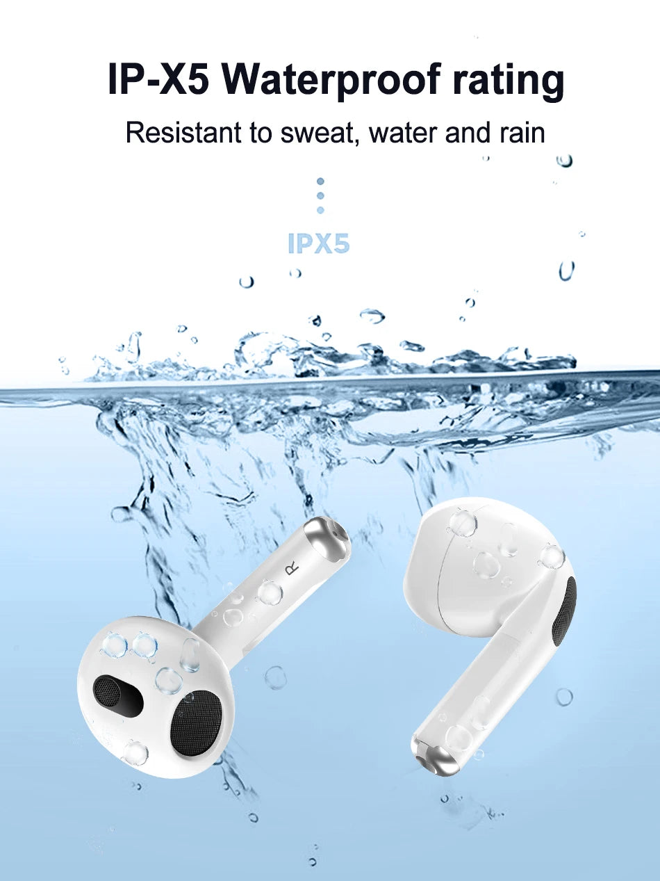 Wireless Sports Bluetooth Earphones - Airpods Style with Microphone for iPhone & Android