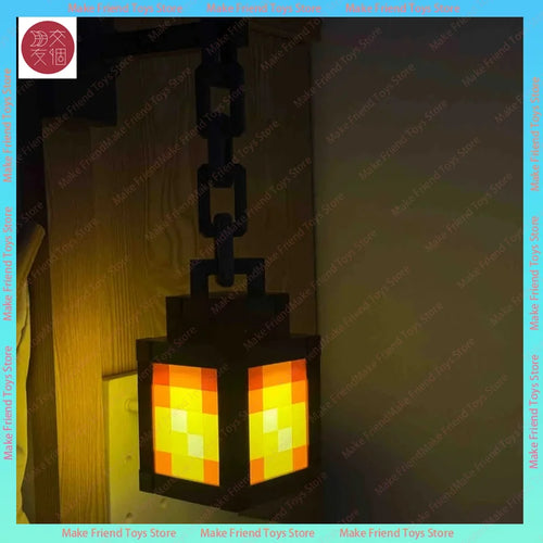 Lámpara LED Antorcha Gaming Minecraft - Luz Nocturna USB-C Multicolor Control Remoto - zyntrixe