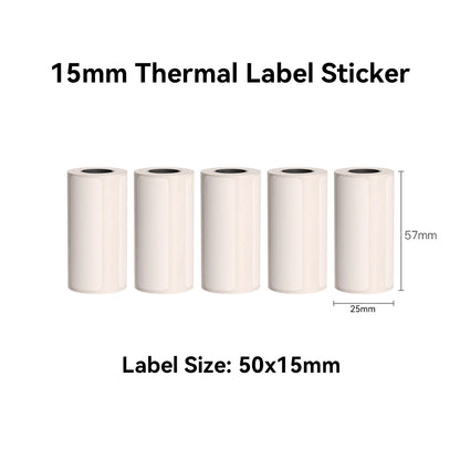 Mini Impresora Térmica Portátil Bluetooth 57mm - Sin Tinta Stickers Fotos DIY - zyntrixe