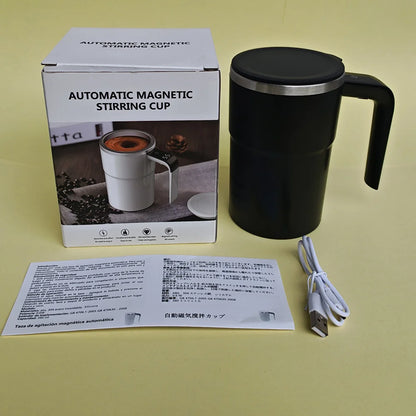 Electric Self-Stirring Mug 380ml - Rechargeable with Temperature Sensor - zyntrixe