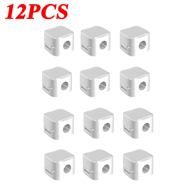 Clips Organizador Cables Magnéticos Escritorio