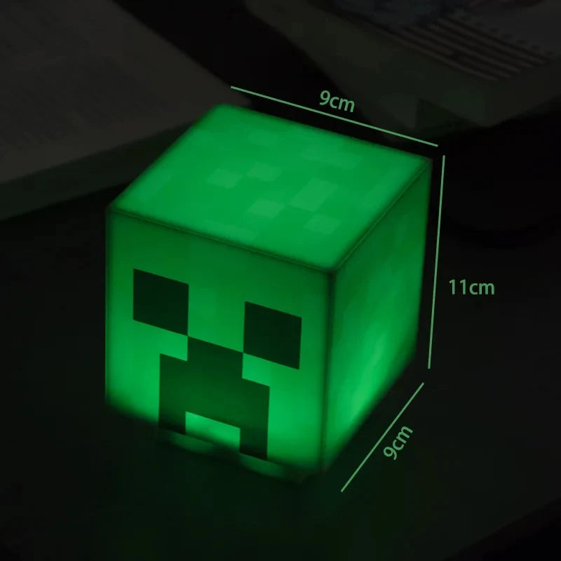 Lámpara LED Gaming Creeper - Luz Nocturna Minecraft