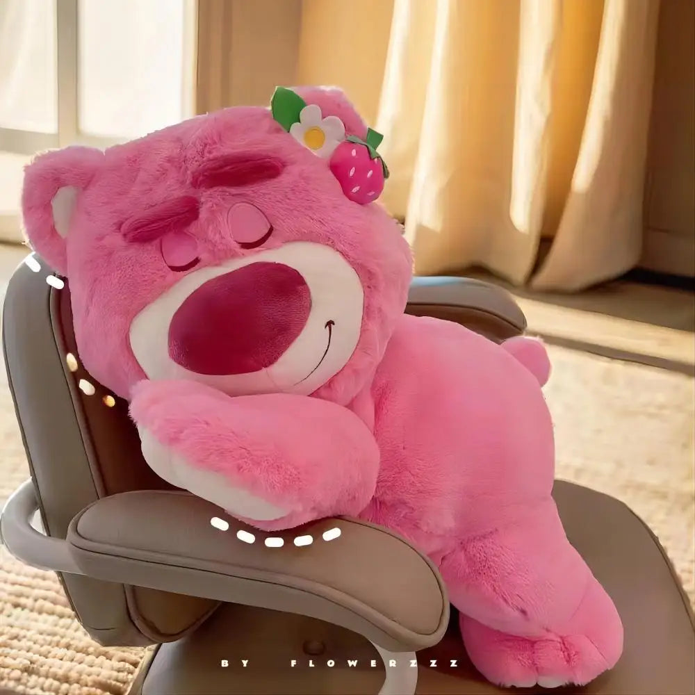 Lotso Bear Plush Toy - Toy Story Lots-o'-Huggin' Bear with Strawberry Scent