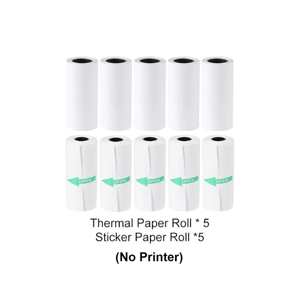 Mini Impresora Térmica Portátil Bluetooth 57mm - Sin Tinta Stickers Fotos DIY - zyntrixe