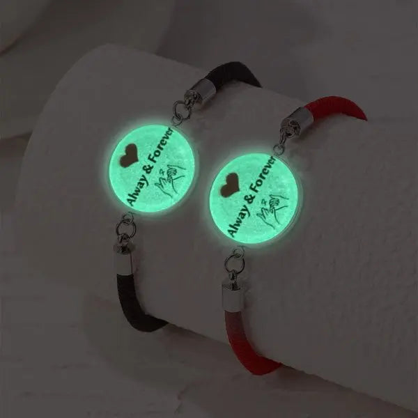 Luminous Sun & Moon Couple Bracelets - Matching His & Hers Jewelry Set - zyntrixe