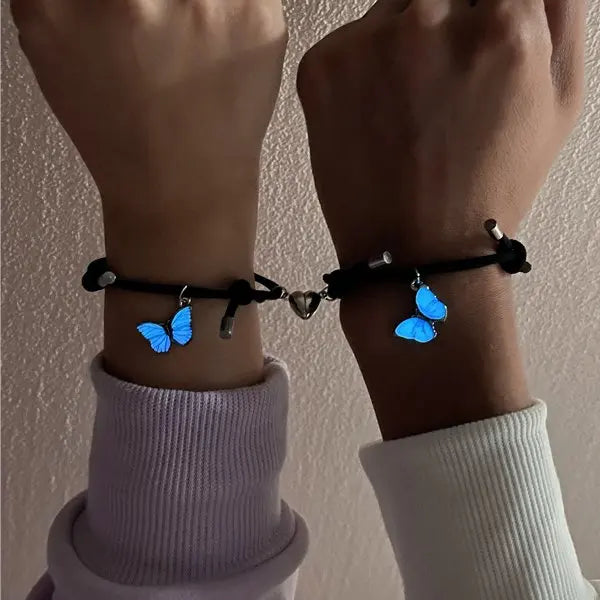 Luminous Sun & Moon Couple Bracelets - Matching His & Hers Jewelry Set - zyntrixe