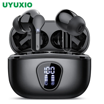 Wireless Earbuds BT5.3 - HiFi Stereo with Noise Cancelling - zyntrixe